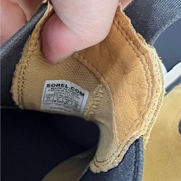 SOREL Hi-Line Heel Chelsea Boots Sz 11 Brown NWT Waterproof Suede Outdoor Women - Picture 8 of 10